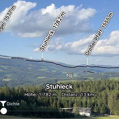 Waldheimatblick Villa Sankt Kathrein am Hauenstein Bagian luar foto