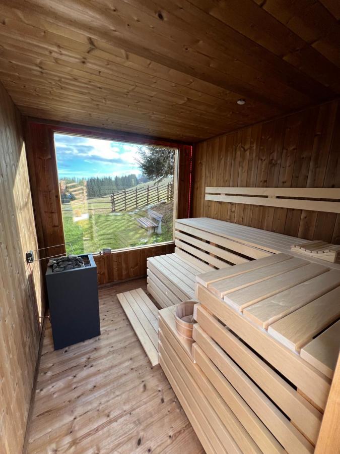 Waldheimatblick Villa Sankt Kathrein am Hauenstein Bagian luar foto