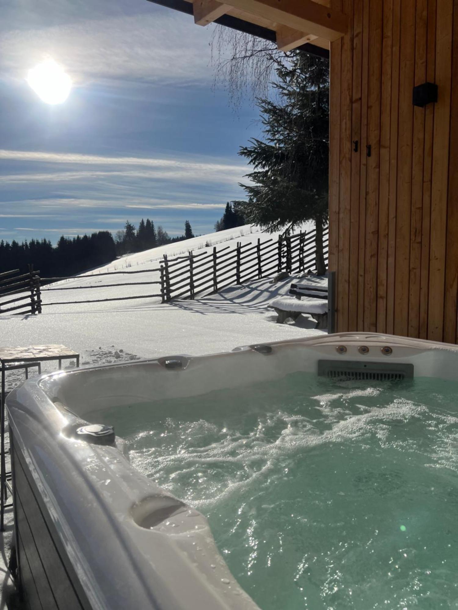 Waldheimatblick Villa Sankt Kathrein am Hauenstein Bagian luar foto