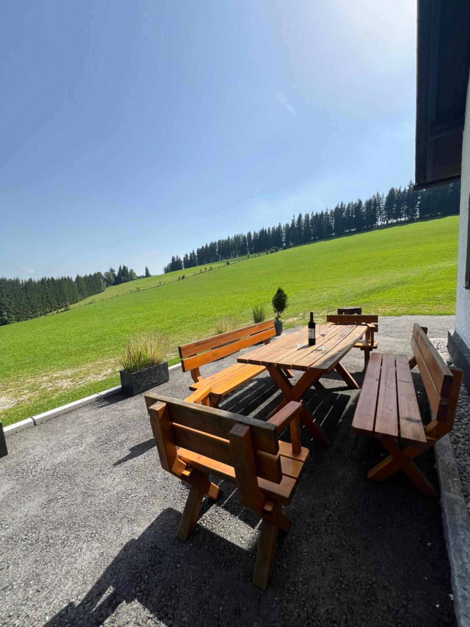 Waldheimatblick Villa Sankt Kathrein am Hauenstein Bagian luar foto